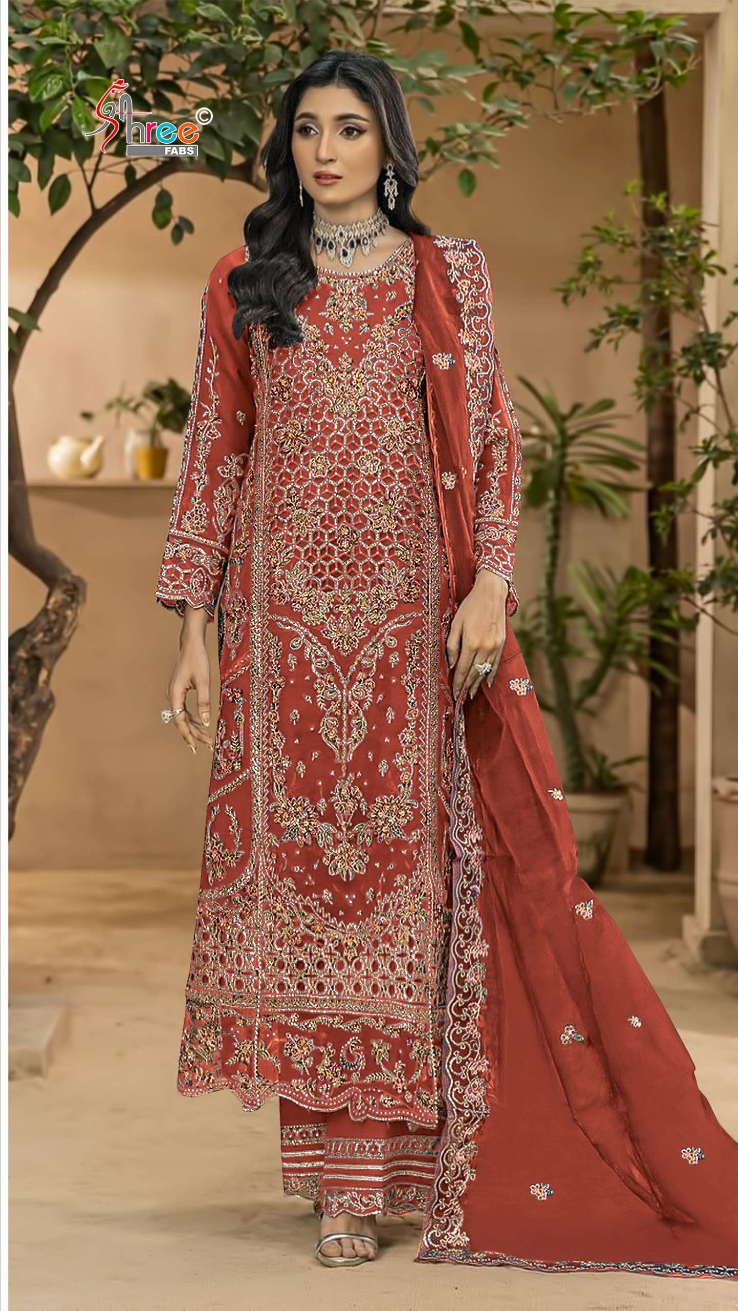 CHIFFONS D.NO. - SF - 5598 BY SHREE FABS